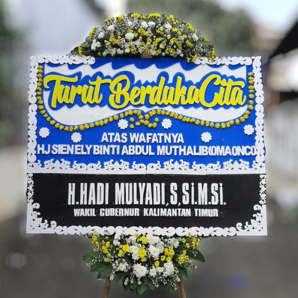 Karangan Bunga Duka Cita rsud doris sylvanus palangkaraya